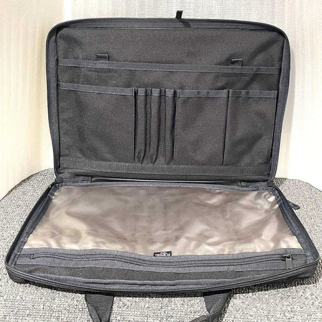 ぱりんこさま 美品✨ PORTER クリップ 2way 2層 ビジネスバッグ シ