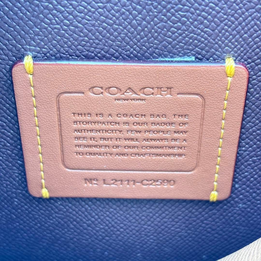 コーチ ウィロウ ショルダーバッグ 2way ブラウン 1018-S7091o