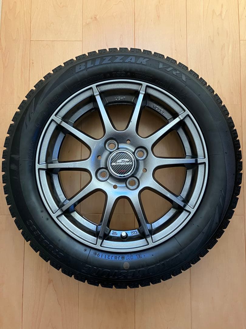 引き取り限定　N-BOX❄スタッドレス4本❄　ブリザック　タイヤカバー付