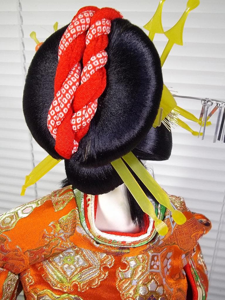 高さ55cm 日本人形 花魁人形 おいらん 玉眼入り