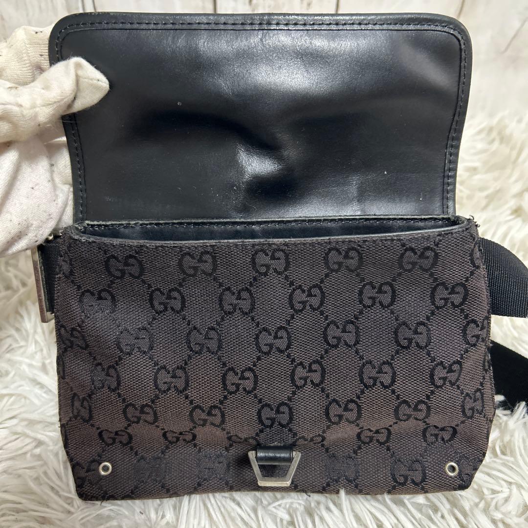 GUCCI GGキャンバス グッチ ウエストバッグ ボディバッグ ジャッキー