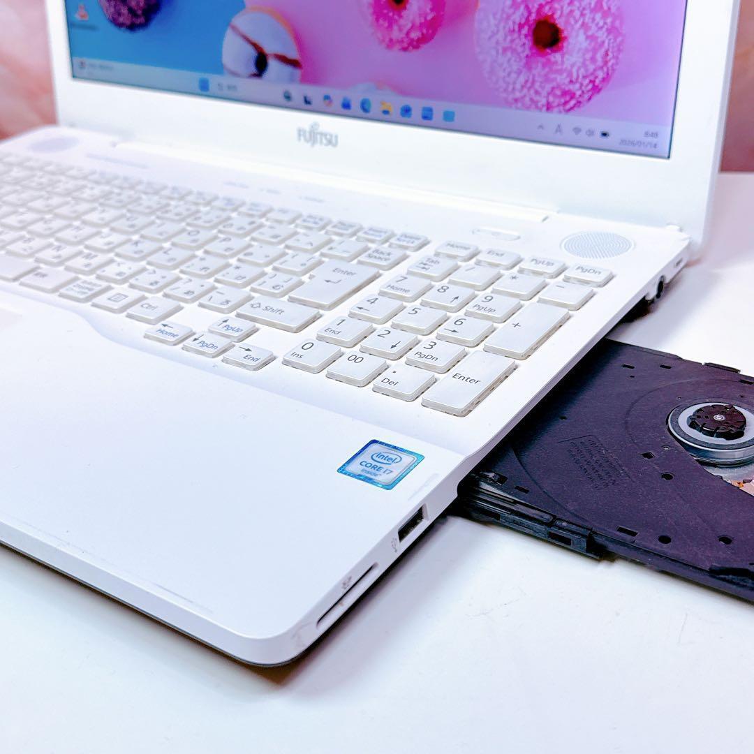 ❤️高速i7❤️新品SSD✨windows11薄型ノートパソコン✨オフィスカメラ