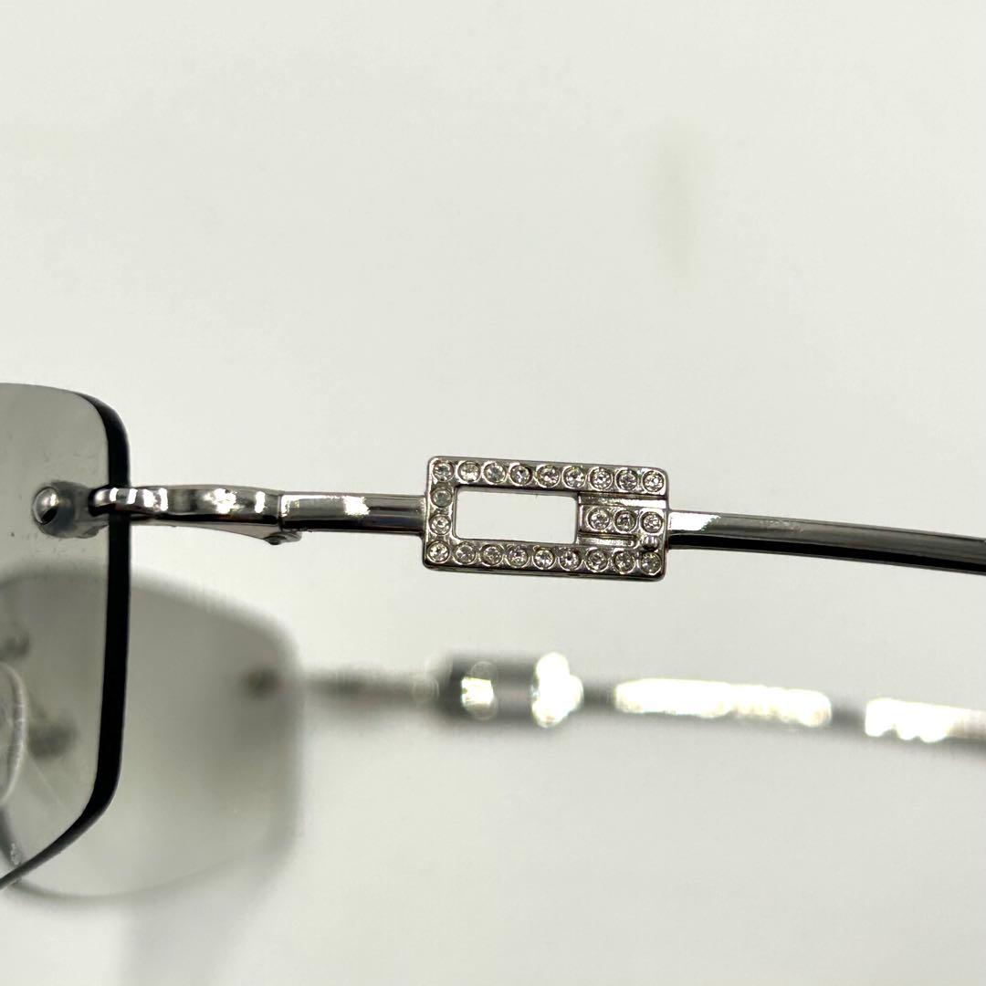 GUCCI グッチ サングラス GG1784 ラインストーン リムレス Gロゴ