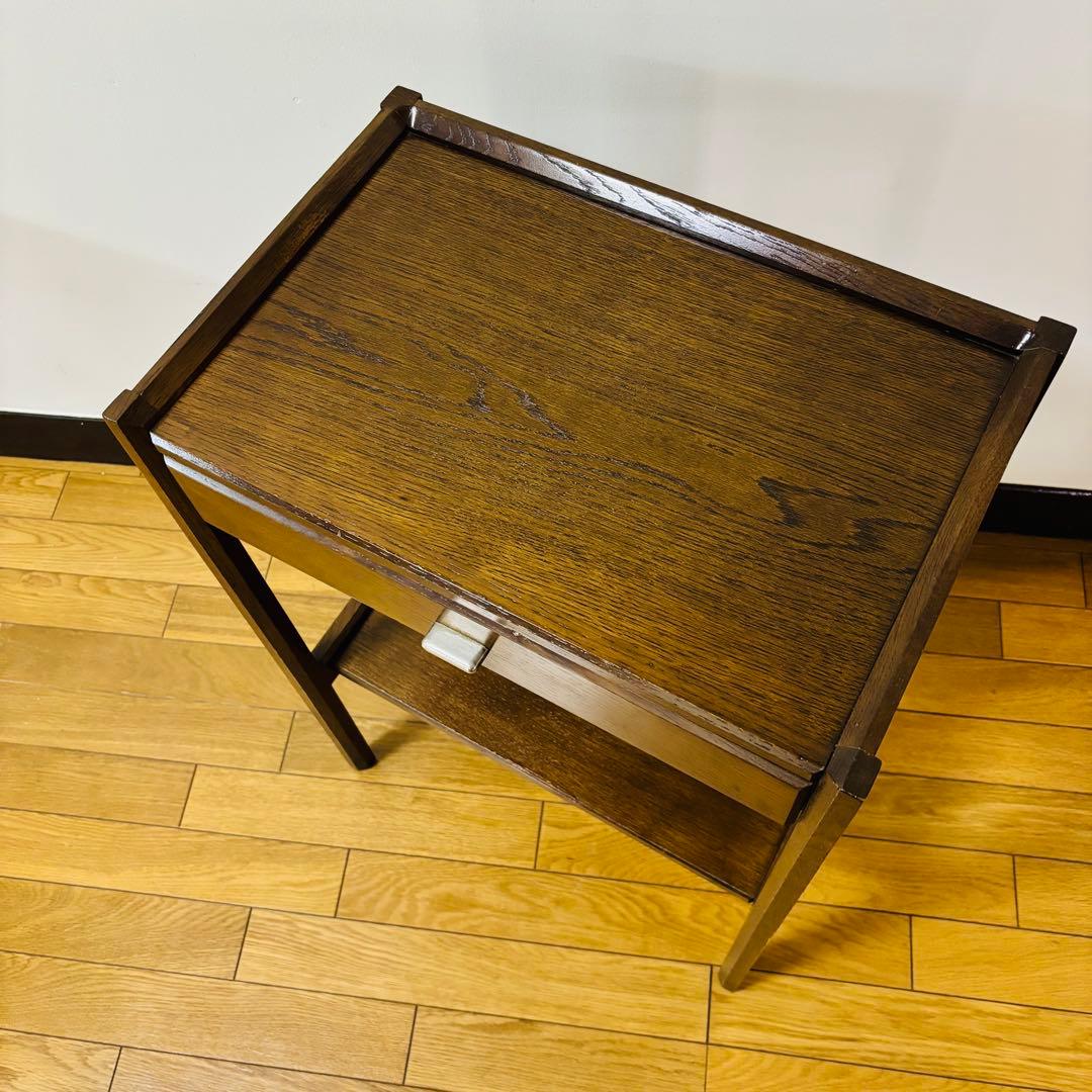 【希少品】カリモクkarimoku サイドテーブル ナイトテーブル　送料込み