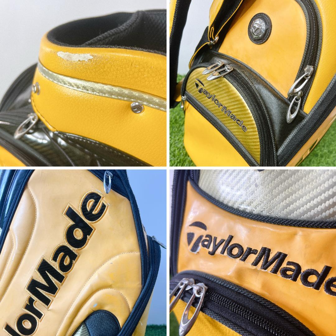 Taylormade テーラーメイド 黄色イエロー ゴルフバッグ キャディバッグ