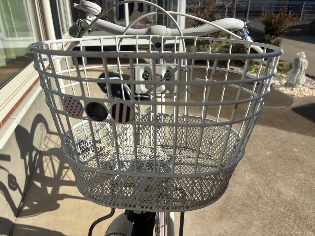 『引き取り限定』サイクルベースあさひ ガールズ ラボ ラブリーホワイト24インチ