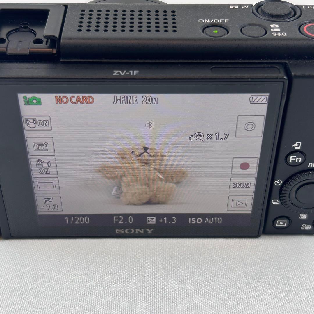 【美品】SONY ソニー ZV-1F VLOGCAM vlog デジタルカメラ