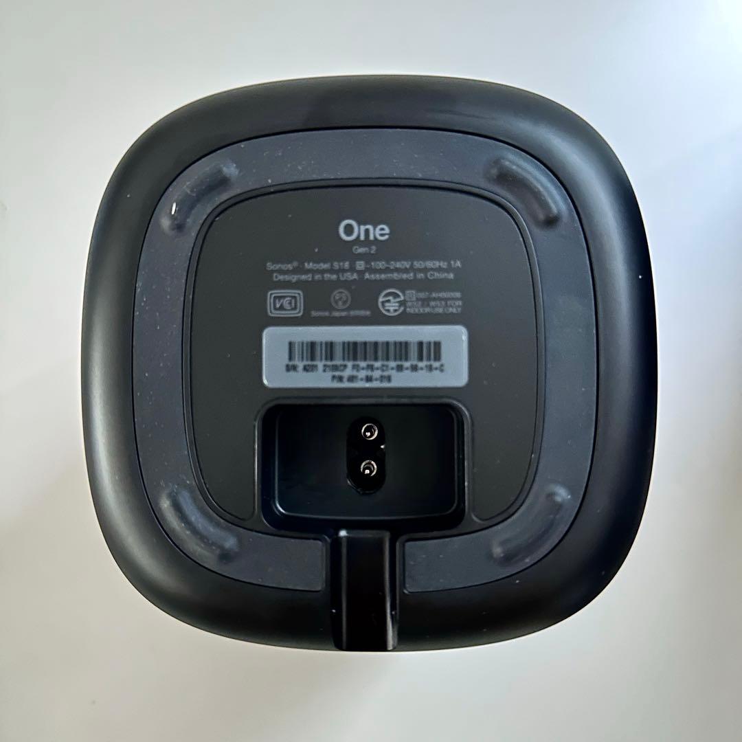 【極美中古品】Sonos One Gen 2 スマートスピーカー