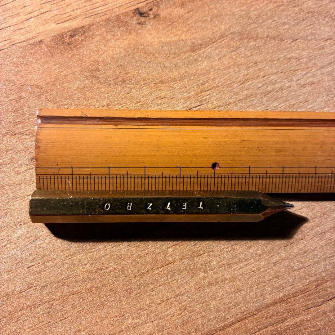 TETZBO ちびえん 真鍮 ショート ペン立て セット