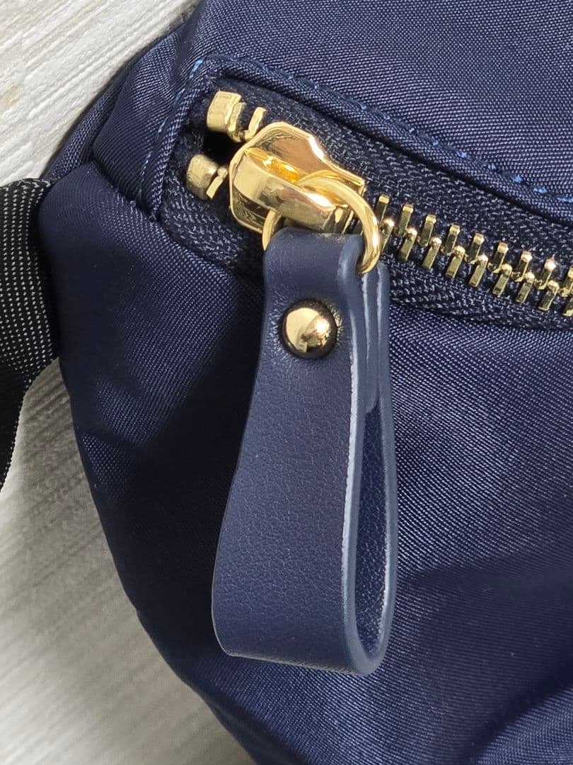 TOCCA RIBBON KNOT BODY BAG ボディ バッグ ネイビー系