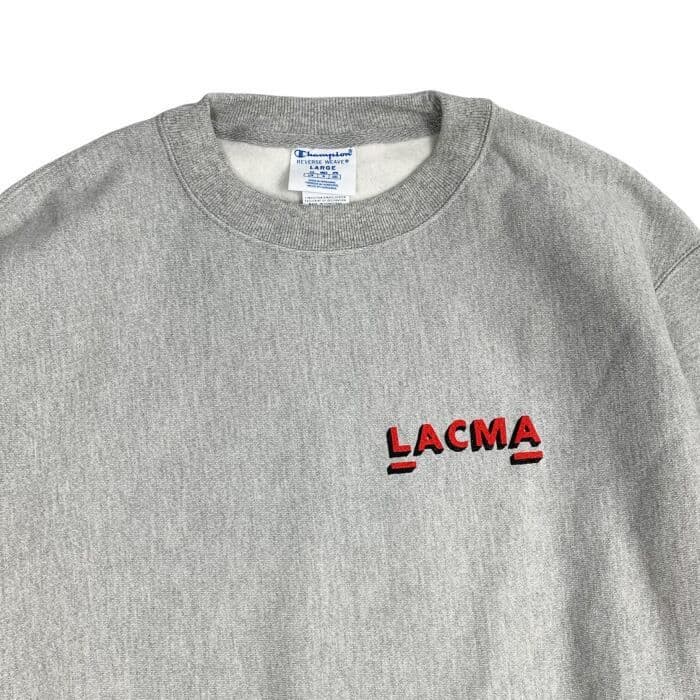 Champion × LACMA リバースウィーブ スウェット チャンピオン