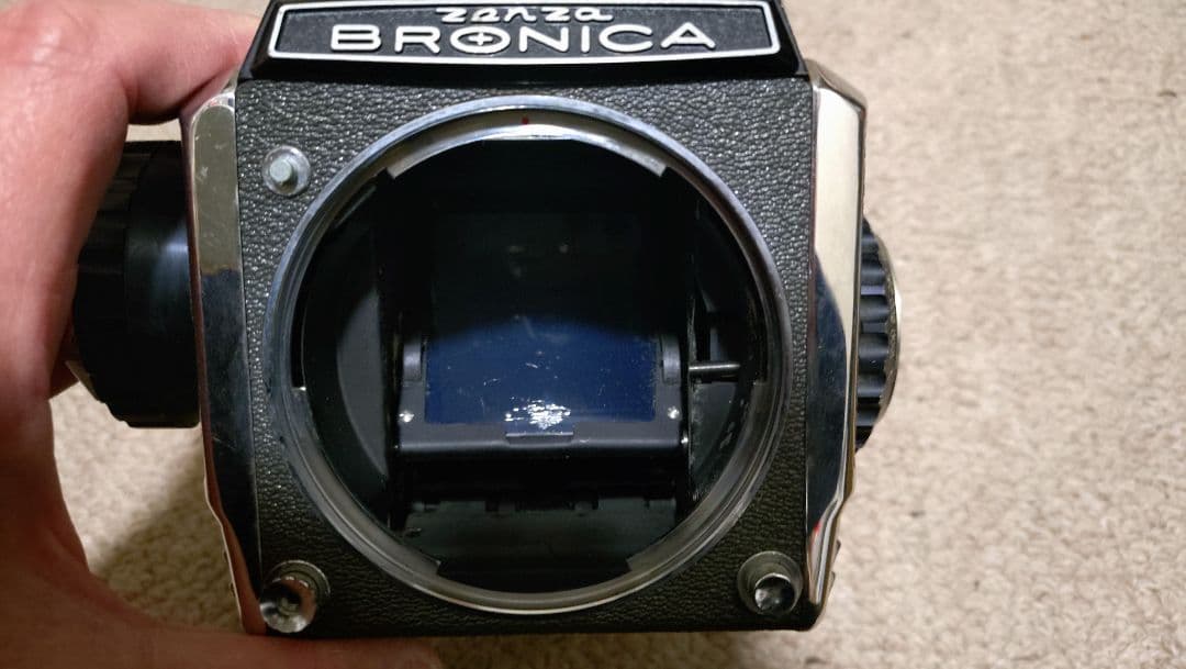 ゼンザブロニカ ジャンク品として 75ミリ 50ミリ レンズ付属