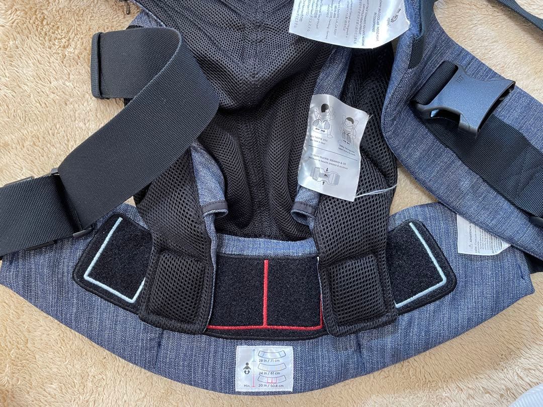 【新品】エルゴベビー　OMNI360 クールエアメッシュ　インディゴ　デニム