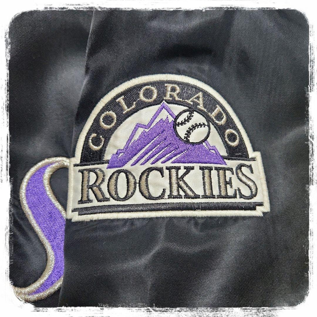 ◼️激レア◼️美品◼️野球◼️ベースボール◼️ロッキーズ◼️スタジャン◼️mlb