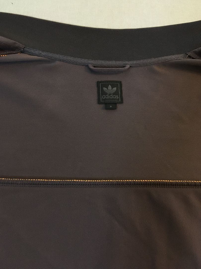 ★大幅値下★【希少・美品】y2k adidas 刺繍トレフォイルロゴ 万国旗タグ