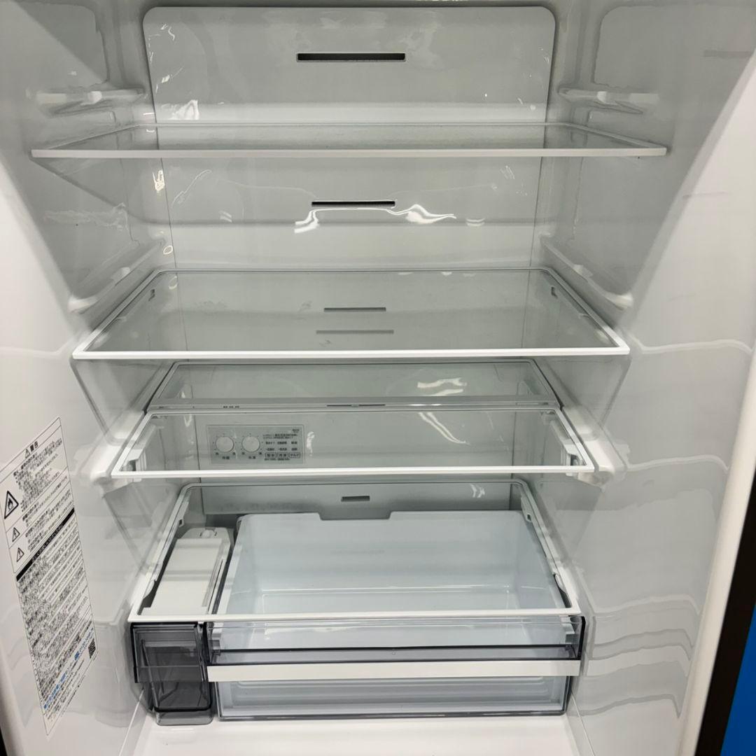 540東芝2024年製 大型冷蔵庫 ガラス割れあり 完動品　300L強　自動製氷