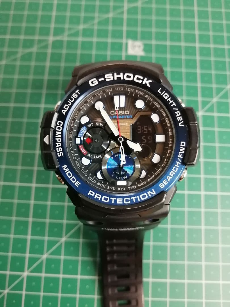 カシオG-shock GN-1000B 洗浄済美品ガルフマスター