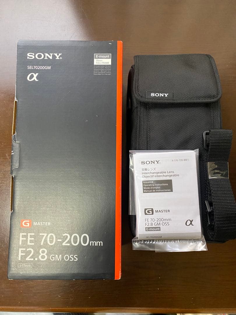 SONY FE 70-200mm F2.8 GM OSS レンズ
