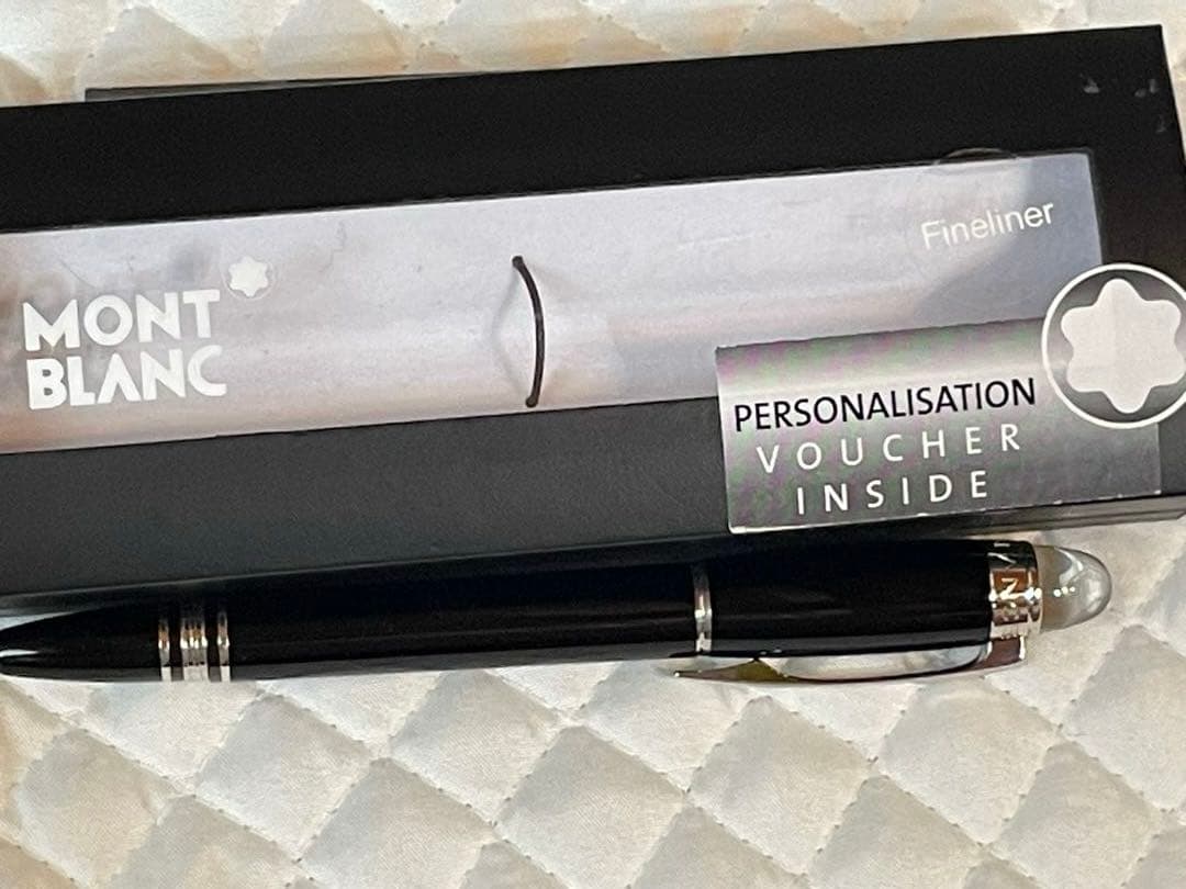 美品　モンブラン　Star Walker Resin ファインライナー　箱付