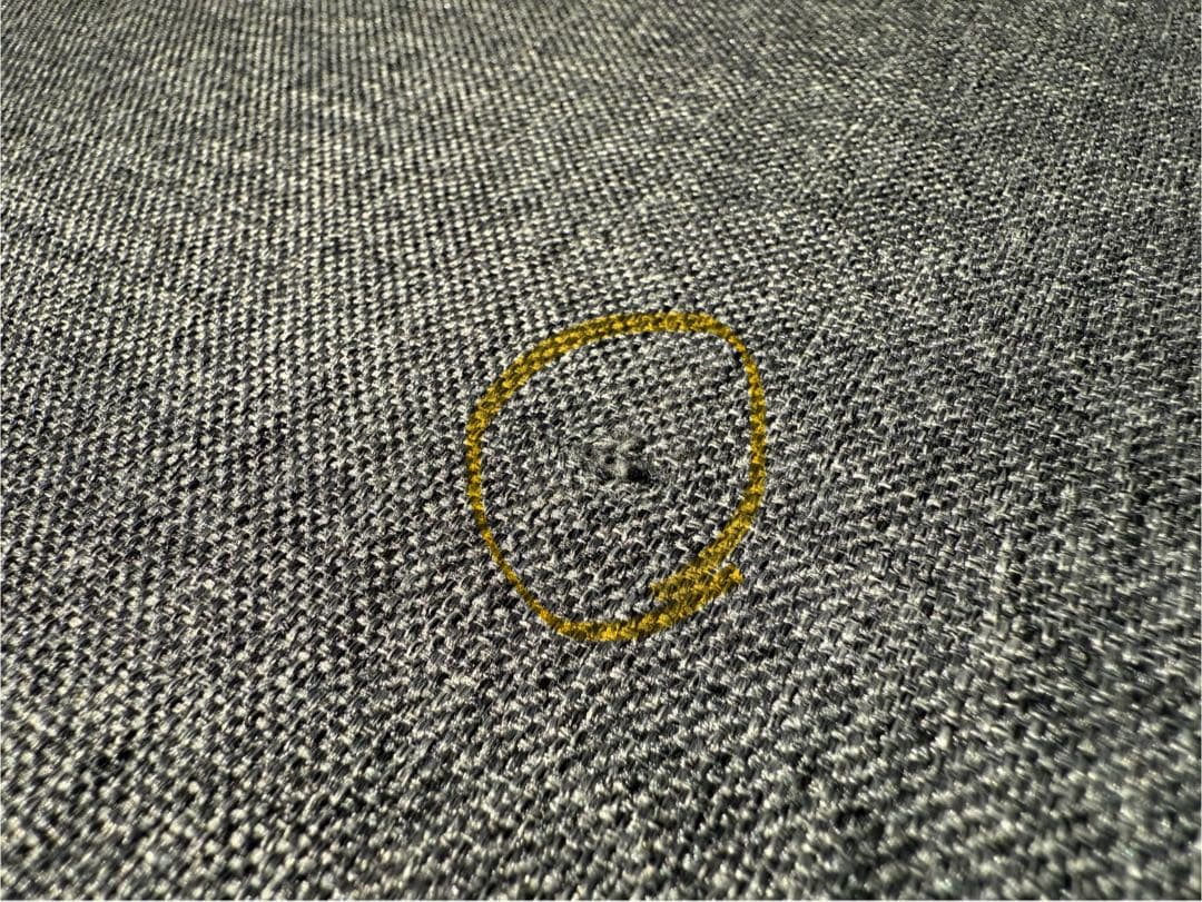 NOCE◆2人掛けソファ◆YU8946B◆グレー