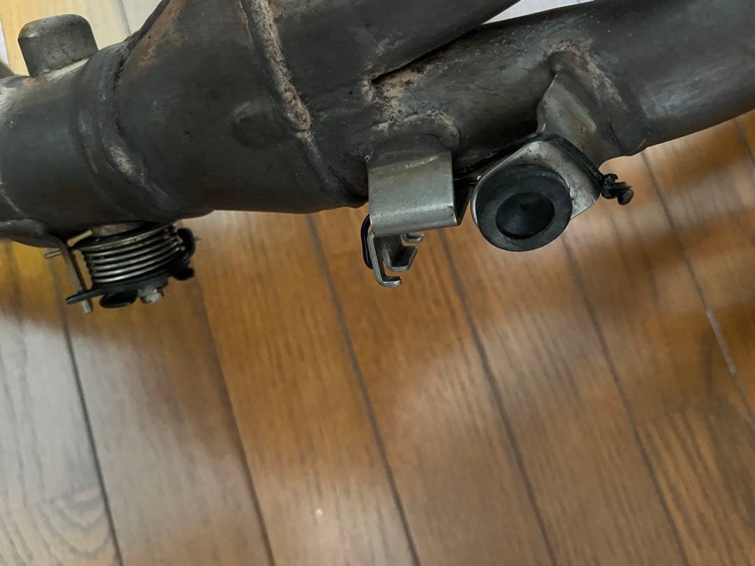 gsxr1000 用マフラー　純正エキパイとセット