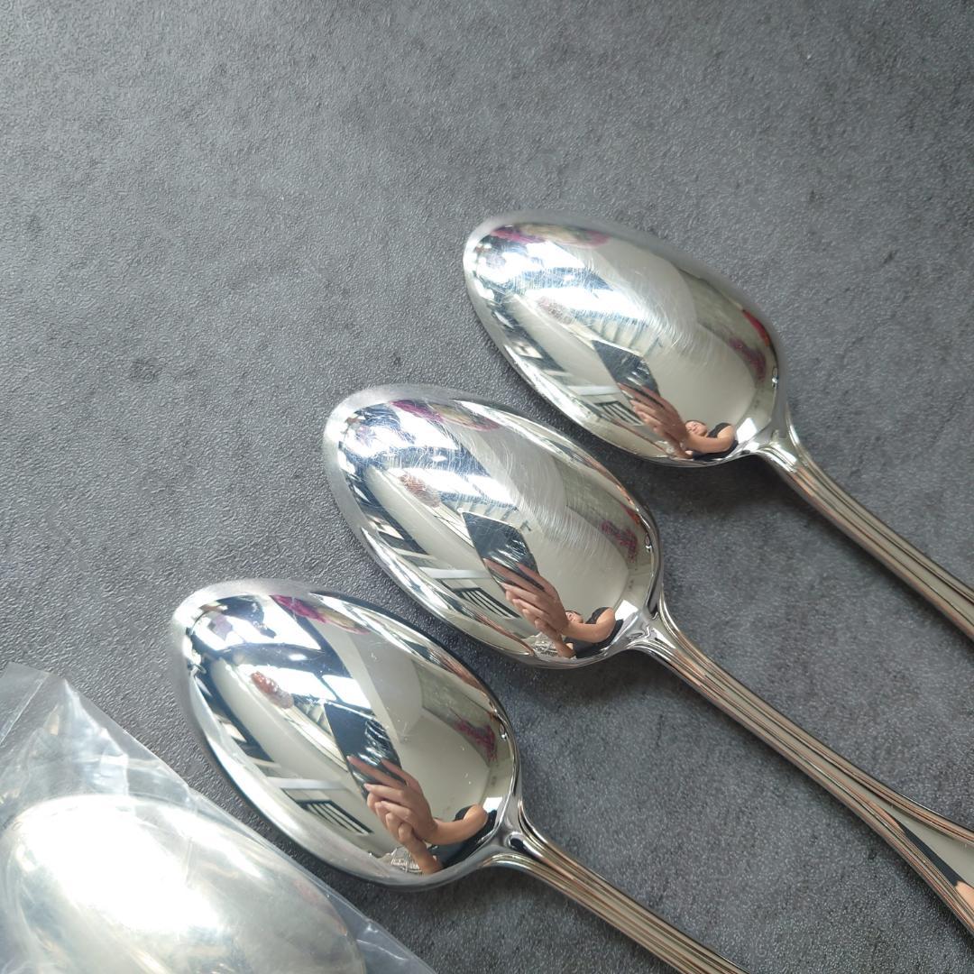希少 美品 クリストフル アルビ デザートスプーン 未開封含む 6点