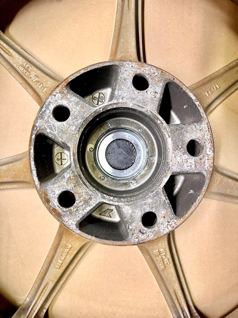 AVS MODEL 7 Limited 17インチ クロームメッキ 2本 当時物