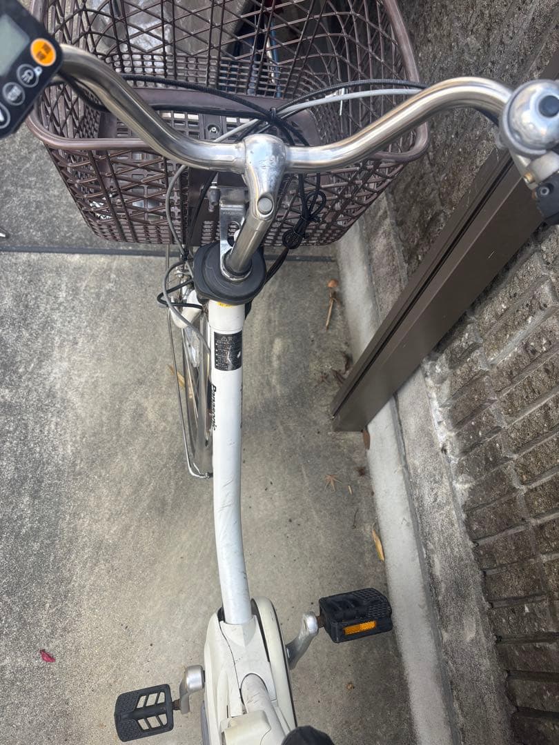 Panasonic電動自転車 ホワイト 26インチ