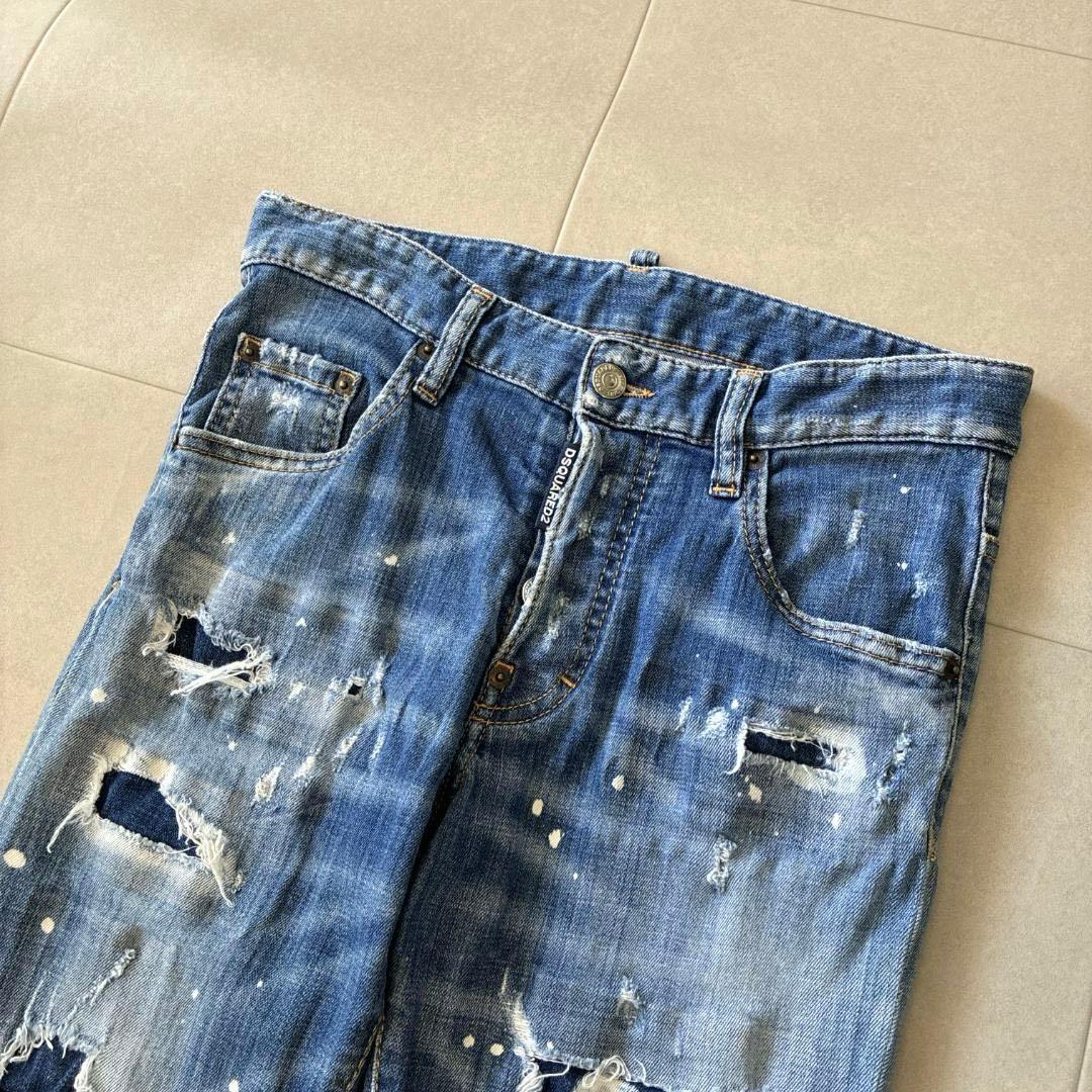 井上尚弥着用モデル DSQUARED2 スケータージーンズ ダメージデニム 42