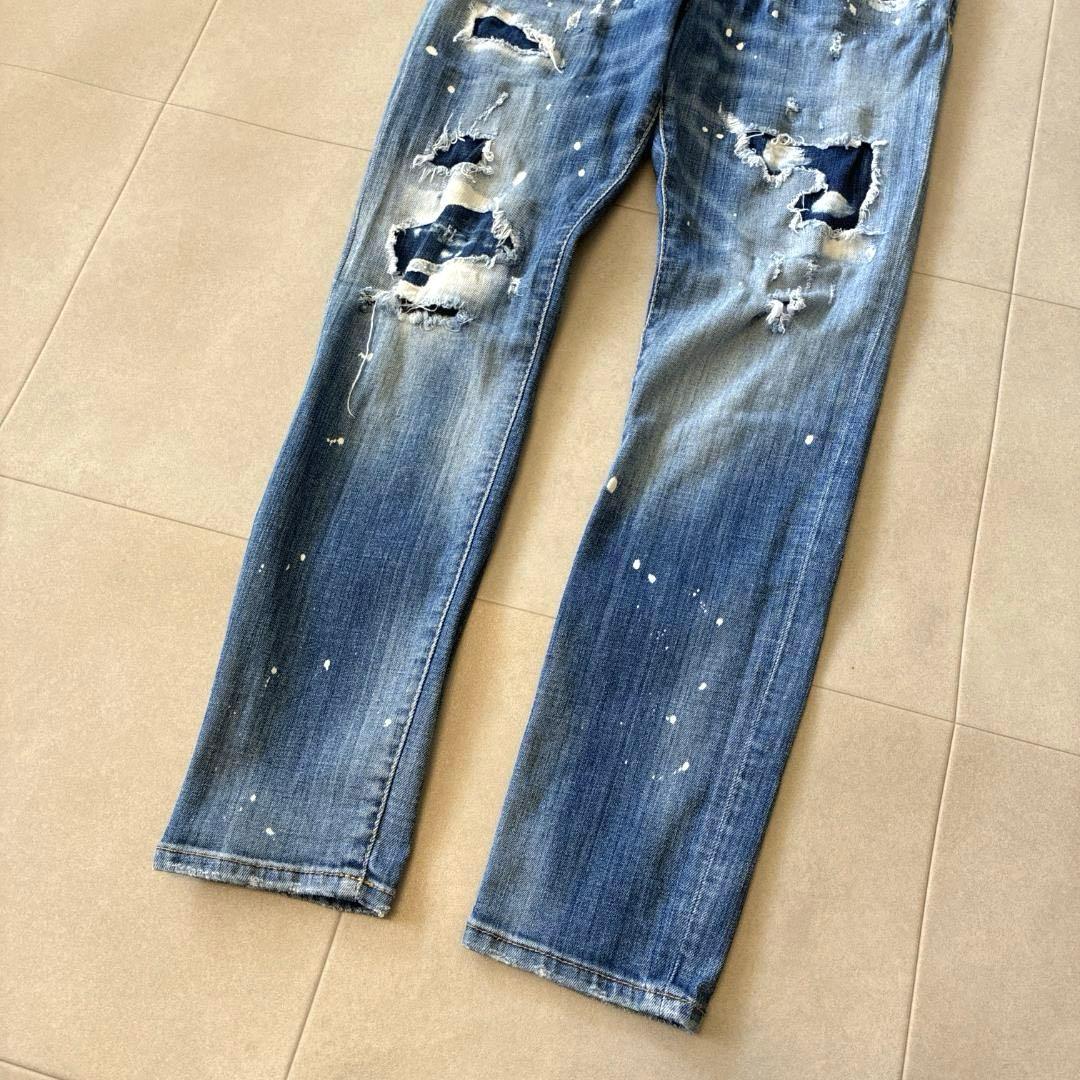 井上尚弥着用モデル DSQUARED2 スケータージーンズ ダメージデニム 42