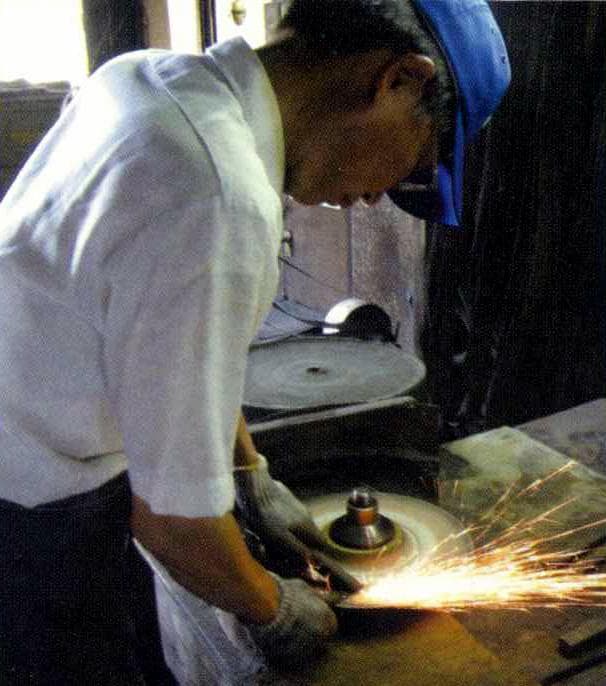 吾妻川 片手刈込鋏 両刃 ガード付 270㎜ 裏スキ 刈込鋏 根切鋏