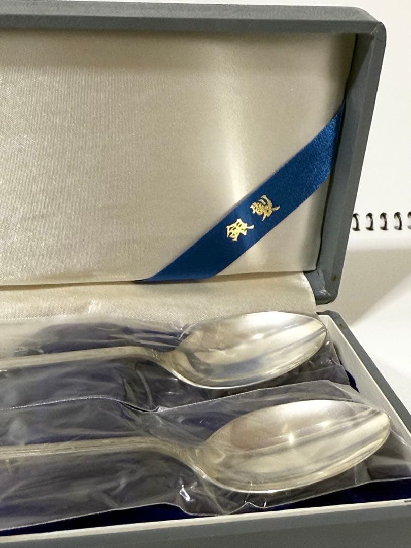 銀製 スプーン 2本セット