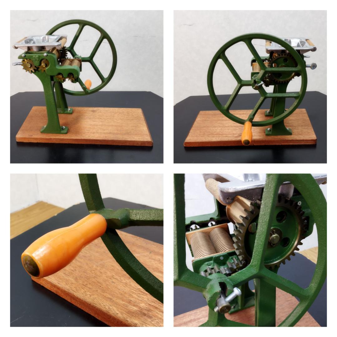 Y♢589 小野式製麺機 1型 片刃 ※丸ハンドル（希少！）