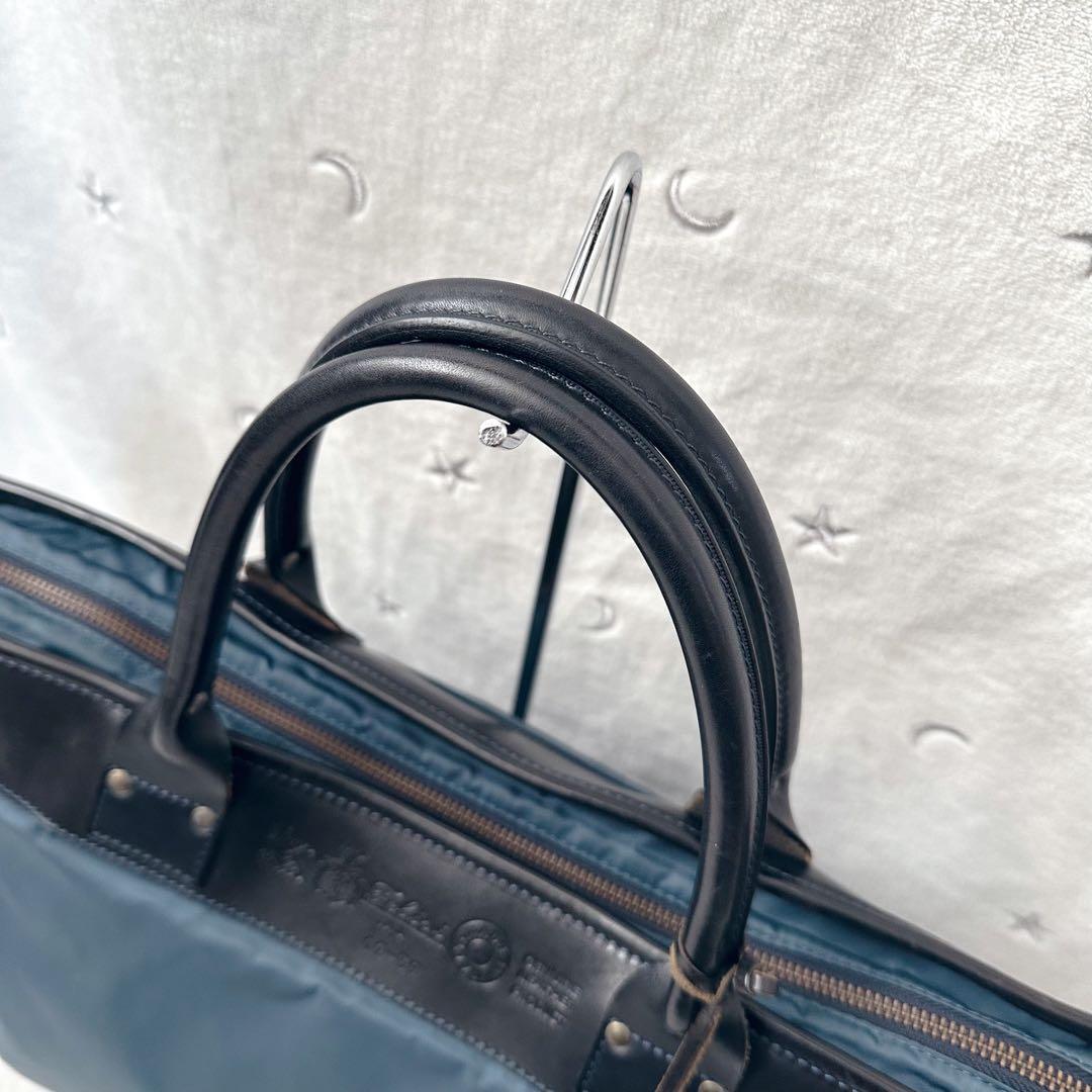 フェリージ　ビジネスバッグ　ブリーフケース　ナイロン　レザー　12-39