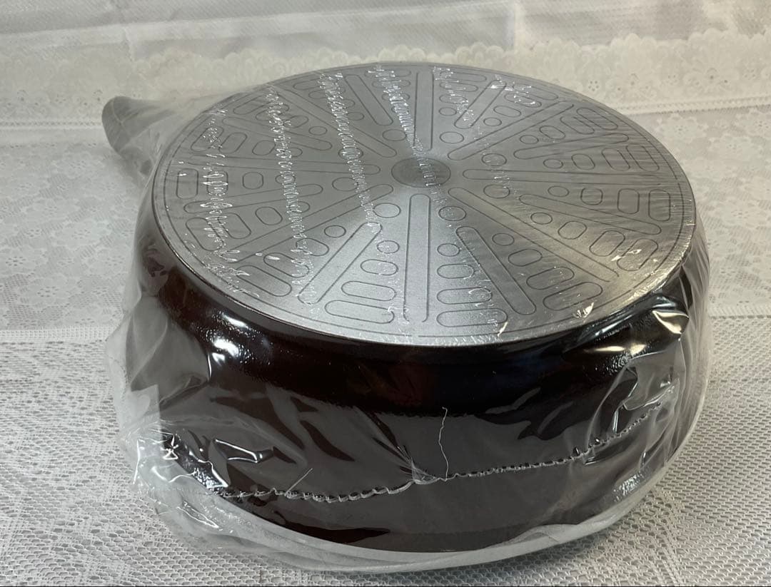 22オールパン ガラス蓋付き 22cm