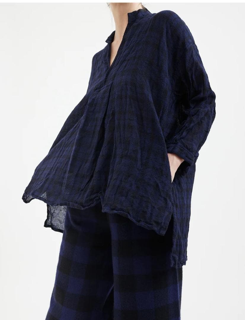 ダニエラグレジス DANIELA GREGIS スキッパー ブラウス シャツ