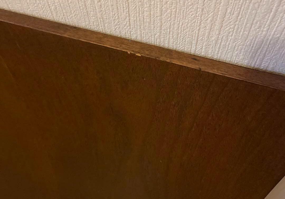 ACTUS アクタス　クイーンサイズ　ベッド　ウォールナット　天然オイル　使用品