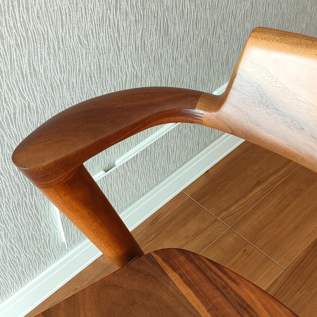 〈美品〉キツツキ　SEOTO　アームチェア　ダイニングチェア　ビーチ材②