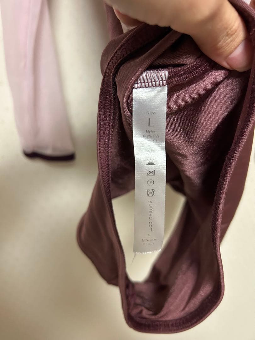 yumiko 長袖レオタード Lサイズ