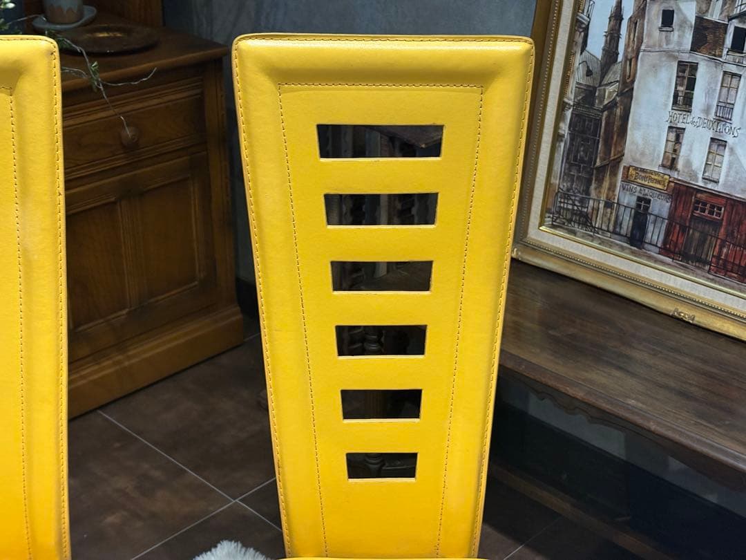 廃盤 IDC 大塚家具 ハイバックチェア モダン ミッドセンチュリー 北欧　nZ