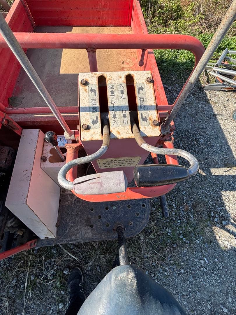 シバウラ SIBAURA 運搬車 手動ダンプSC2200M 5馬力動作確認済み