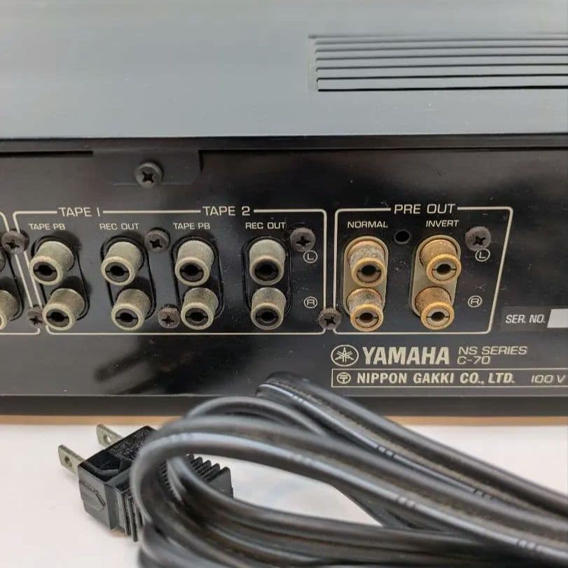 YAMAHA ヤマハ コントロールアンプ プリアンプ C-70 簡易確認済