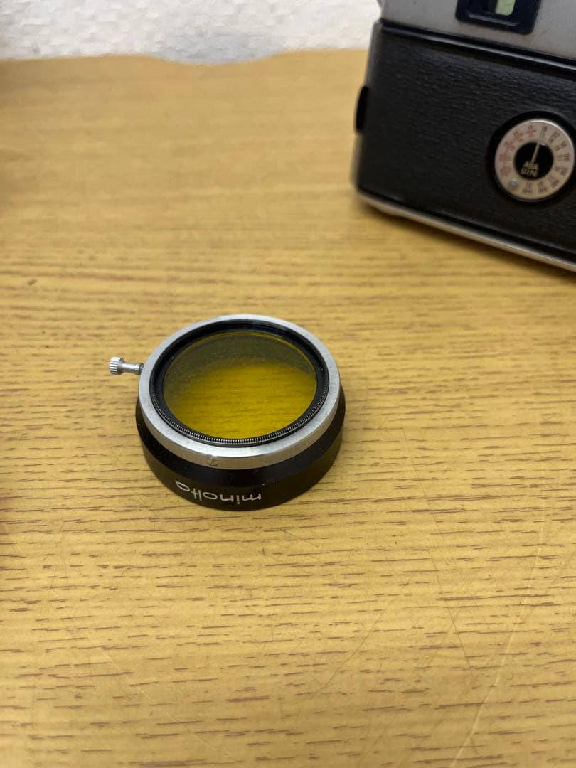 Minolta ミノルタＡＬ レンジファインダーカメラ　付属品　ケース付き