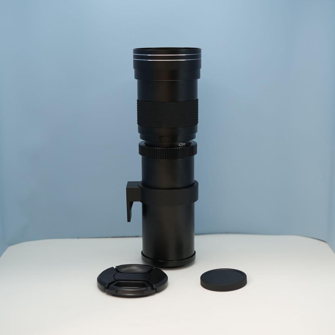 VARI Canon EFマウント用 420-800mm超望遠レンズ黒z0001