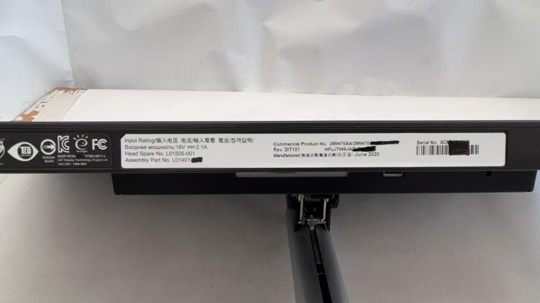 兆*楽様 【美品】hp 27インチ FHDモニタ IPSパネル N270h