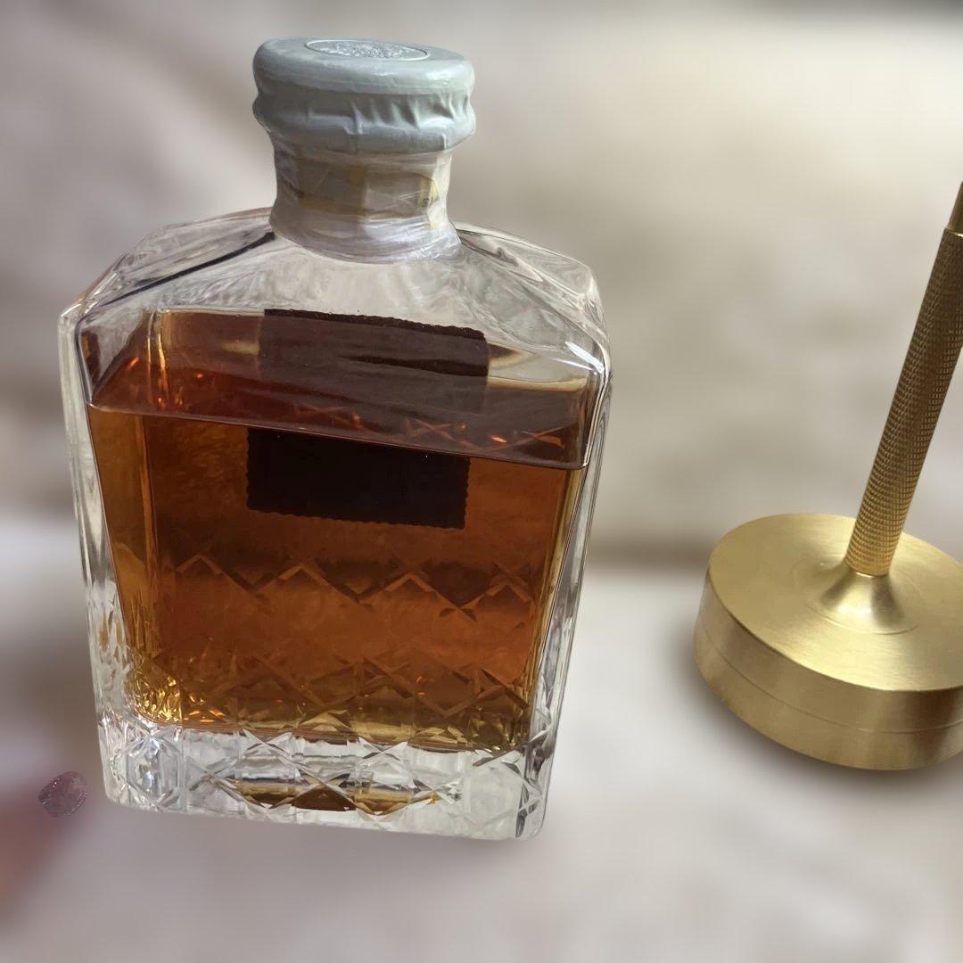 【希少・未開栓】インペリアル カガミクリスタル ウイスキー特級 擦り傷あり