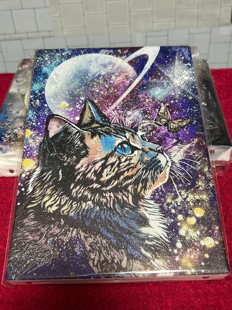 スプレーアートエデン ロゴ SMキャンパス複製画直筆サイン入り