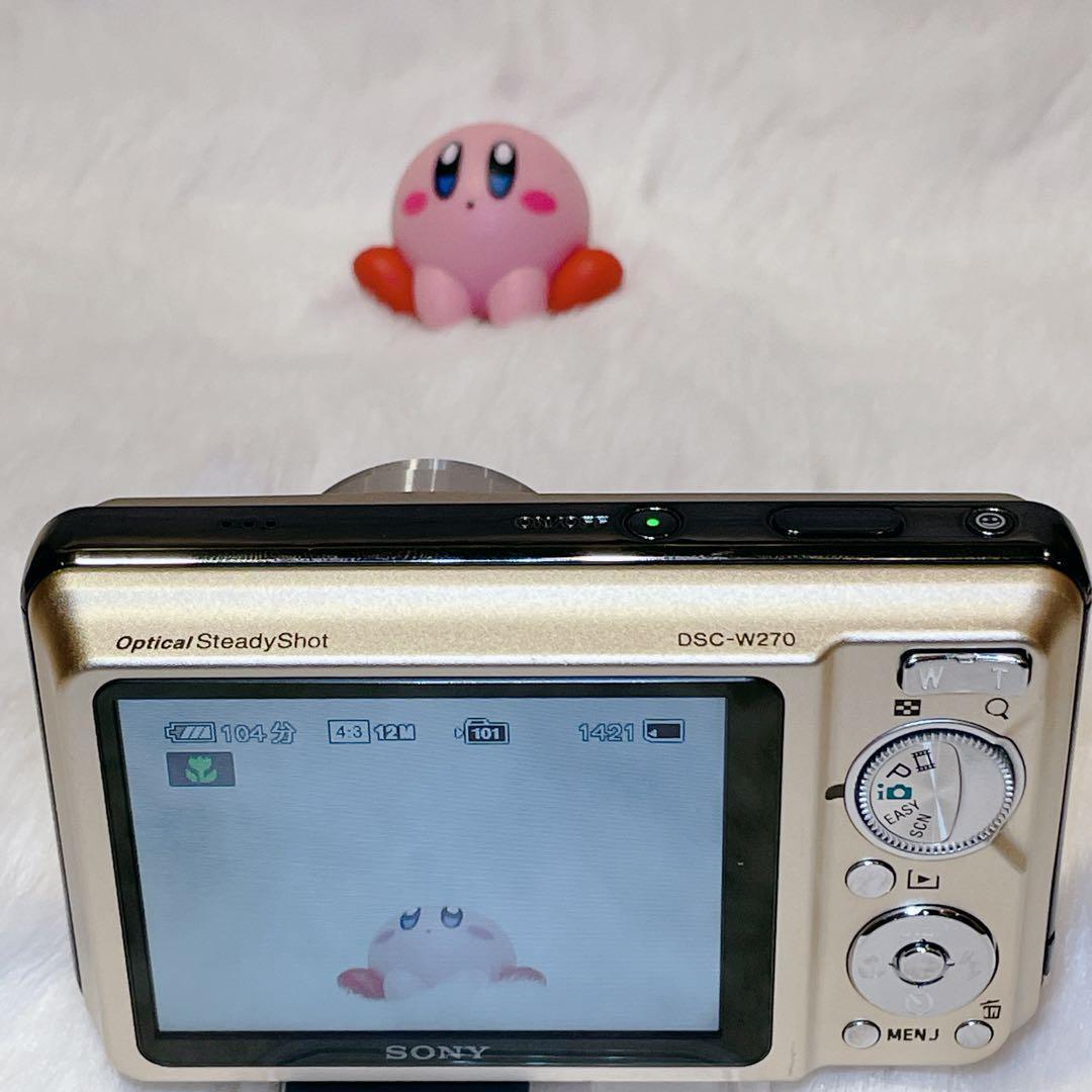 【✨極美品✨】SONY DSC-W270【✨新品バッテリー付き✨】