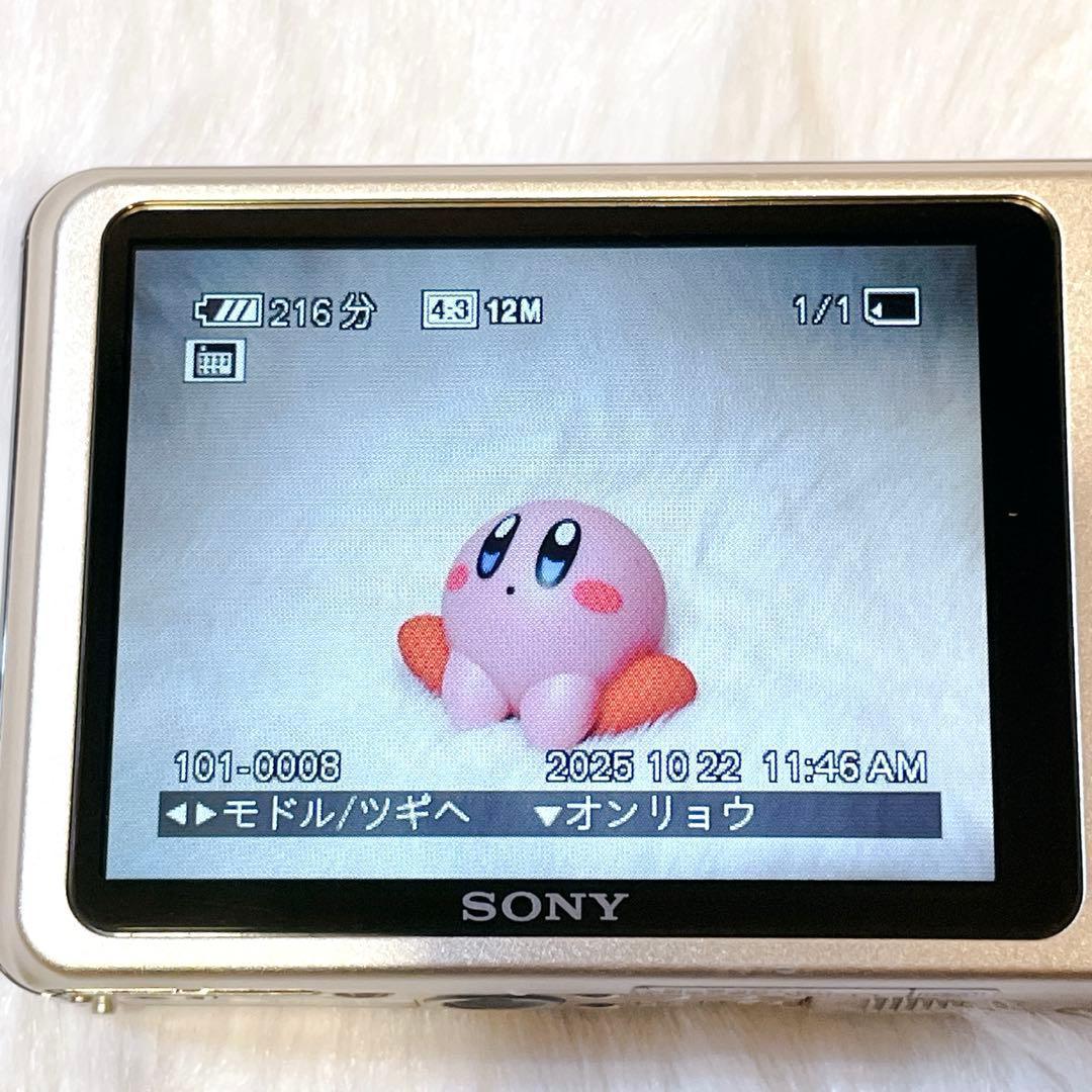 【✨極美品✨】SONY DSC-W270【✨新品バッテリー付き✨】