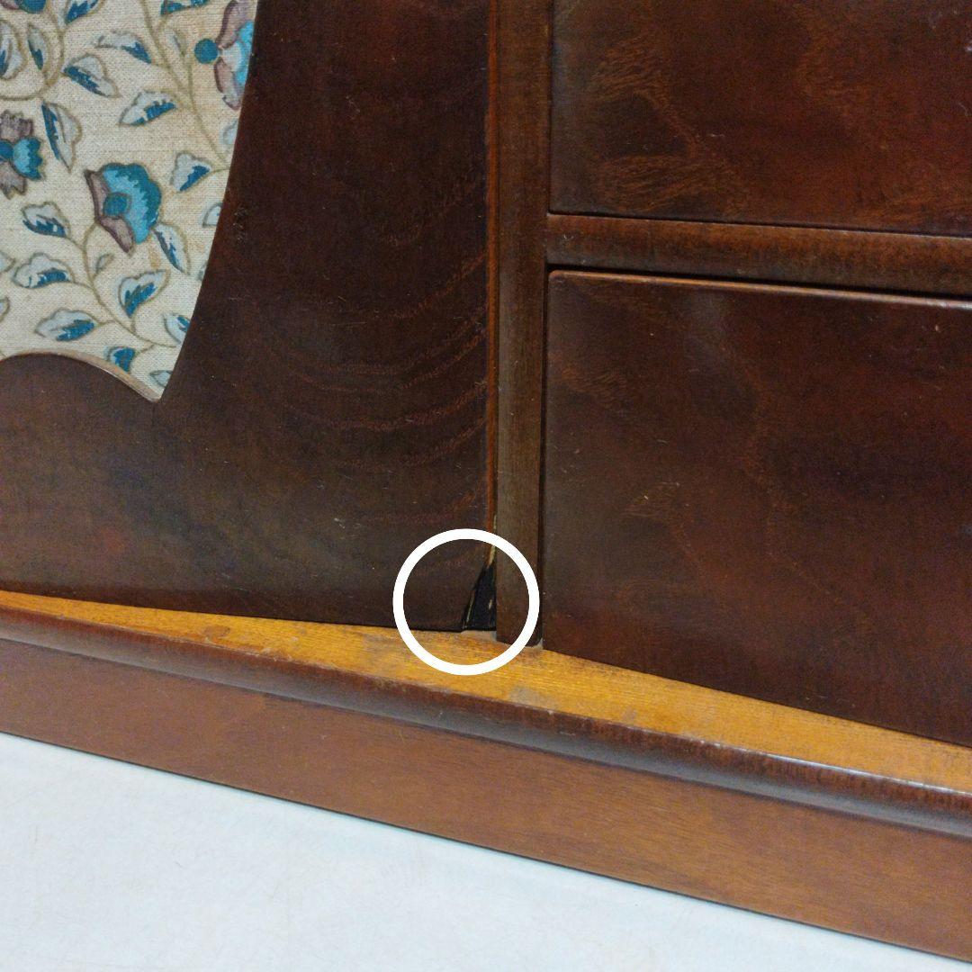 100年前　茶箪笥　飾り棚　サイドボード　桐家具　手作り　大正　昭和　民芸家具